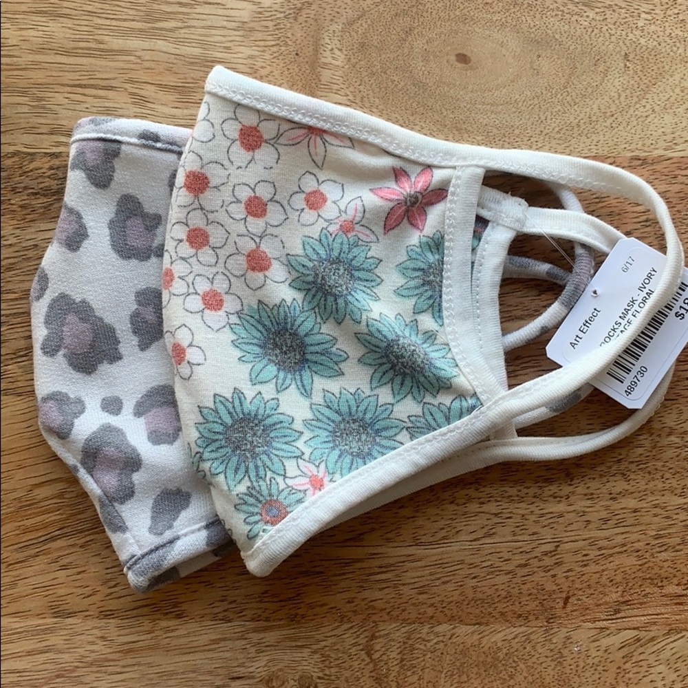 2 Reusable Face Masks